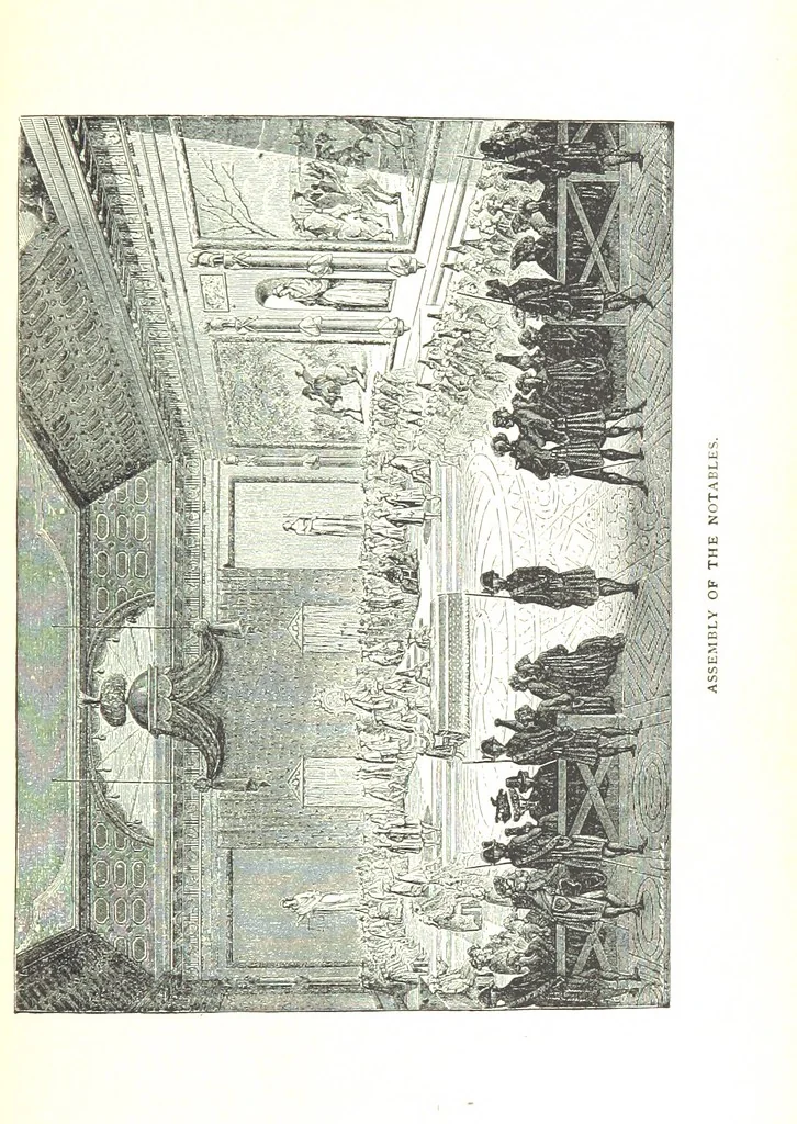 An illustration from A short history of the French Revolution, for young people, etc, 1880, leaf 71