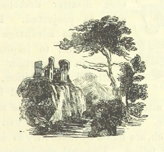 An illustration from The Vicar of Wakefield ... And a prefatory memoir by G. Moir Bussey ... Embellished with ... two hundred engravings on wood, etc, 1845, leaf 117