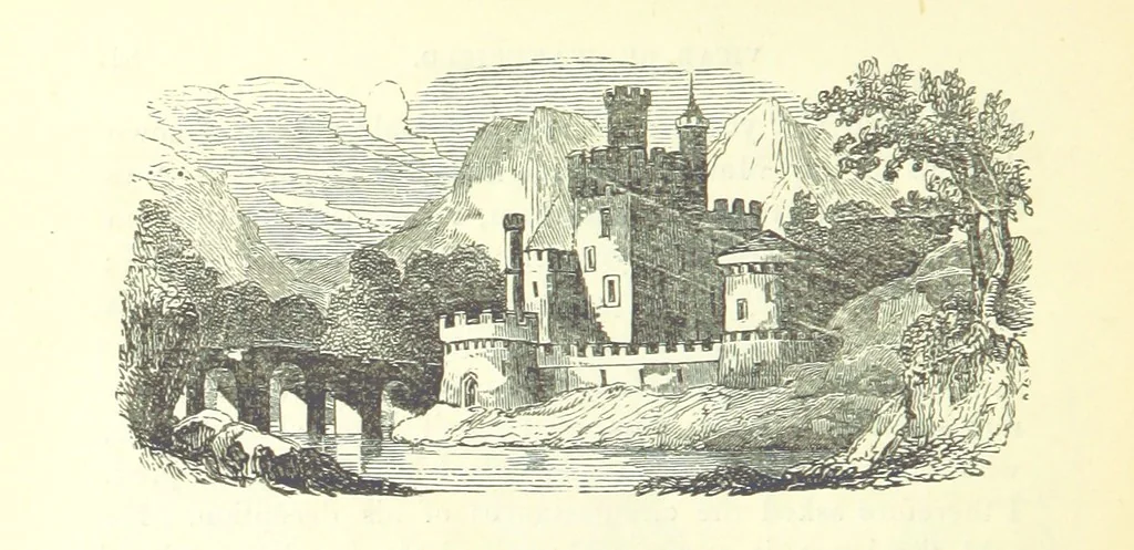 An illustration from The Vicar of Wakefield ... And a prefatory memoir by G. Moir Bussey ... Embellished with ... two hundred engravings on wood, etc, 1845, leaf 118