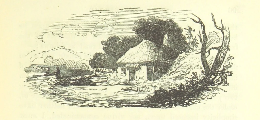 An illustration from The Vicar of Wakefield ... And a prefatory memoir by G. Moir Bussey ... Embellished with ... two hundred engravings on wood, etc, 1845, leaf 131