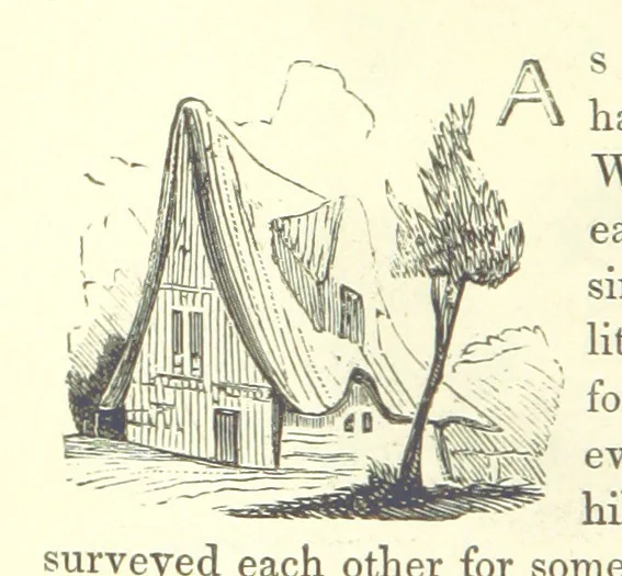 An illustration from The Vicar of Wakefield ... And a prefatory memoir by G. Moir Bussey ... Embellished with ... two hundred engravings on wood, etc, 1845, leaf 146