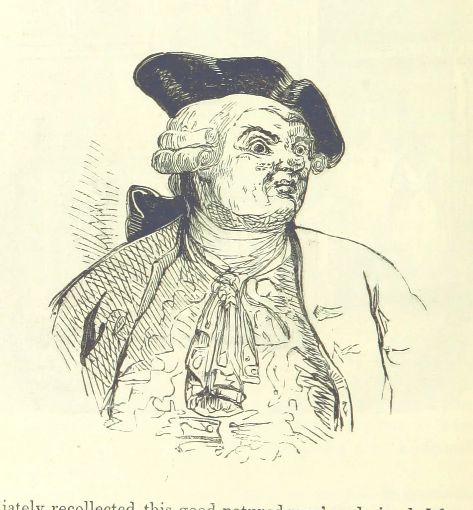 An illustration from The Vicar of Wakefield ... And a prefatory memoir by G. Moir Bussey ... Embellished with ... two hundred engravings on wood, etc, 1845, leaf 162