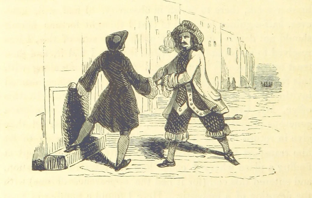An illustration from The Vicar of Wakefield ... And a prefatory memoir by G. Moir Bussey ... Embellished with ... two hundred engravings on wood, etc, 1845, leaf 186
