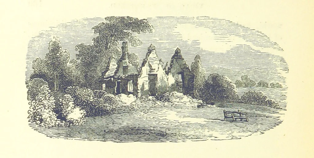 An illustration from The Vicar of Wakefield ... And a prefatory memoir by G. Moir Bussey ... Embellished with ... two hundred engravings on wood, etc, 1845, leaf 210