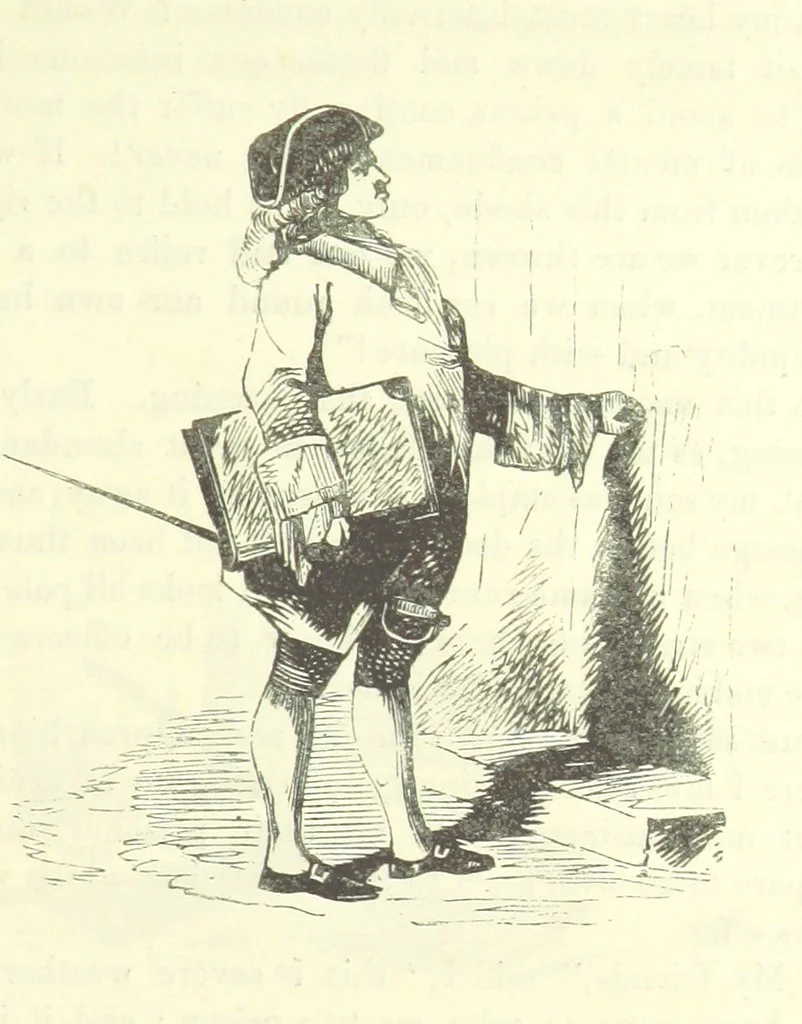 An illustration from The Vicar of Wakefield ... And a prefatory memoir by G. Moir Bussey ... Embellished with ... two hundred engravings on wood, etc, 1845, leaf 221