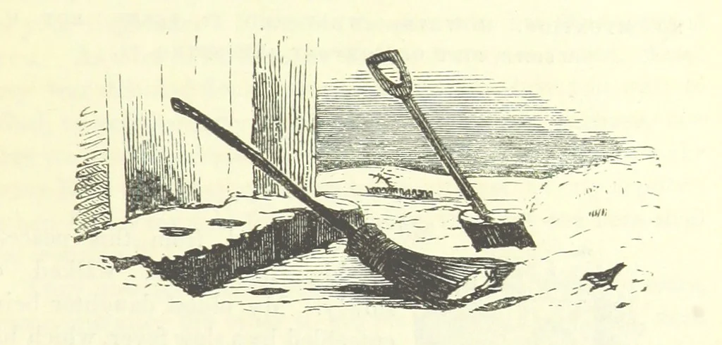 An illustration from The Vicar of Wakefield ... And a prefatory memoir by G. Moir Bussey ... Embellished with ... two hundred engravings on wood, etc, 1845, leaf 223