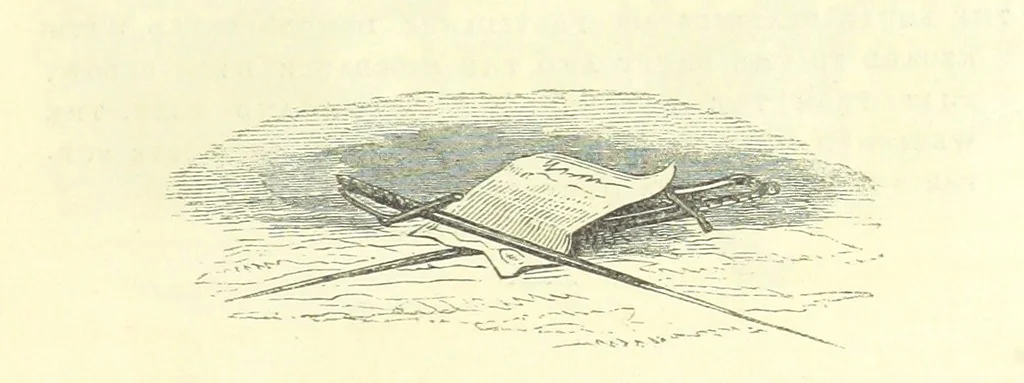 An illustration from The Vicar of Wakefield ... And a prefatory memoir by G. Moir Bussey ... Embellished with ... two hundred engravings on wood, etc, 1845, leaf 259