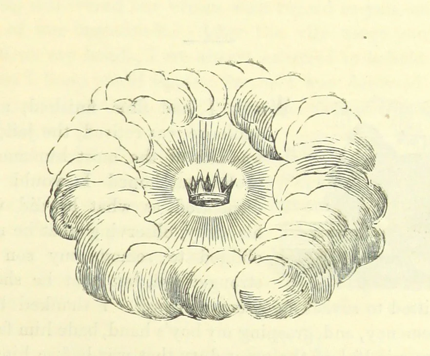 An illustration from The Vicar of Wakefield ... And a prefatory memoir by G. Moir Bussey ... Embellished with ... two hundred engravings on wood, etc, 1845, leaf 265