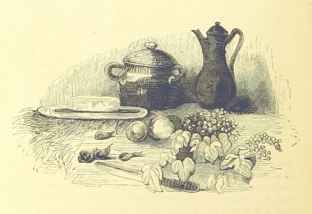 An illustration from The Vicar of Wakefield ... And a prefatory memoir by G. Moir Bussey ... Embellished with ... two hundred engravings on wood, etc, 1845, leaf 58