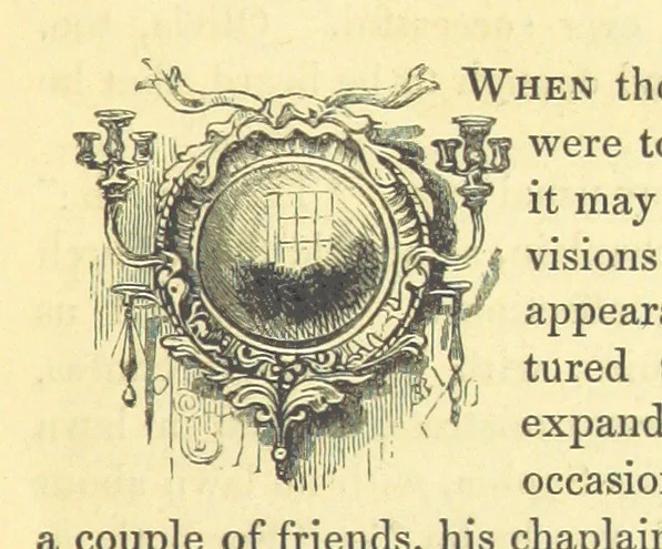 An illustration from The Vicar of Wakefield ... And a prefatory memoir by G. Moir Bussey ... Embellished with ... two hundred engravings on wood, etc, 1845, leaf 73