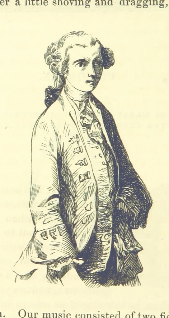 An illustration from The Vicar of Wakefield ... And a prefatory memoir by G. Moir Bussey ... Embellished with ... two hundred engravings on wood, etc, 1845, leaf 94