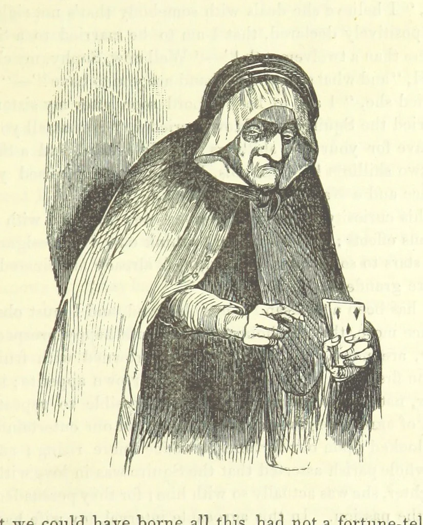 An illustration from The Vicar of Wakefield ... And a prefatory memoir by G. Moir Bussey ... Embellished with ... two hundred engravings on wood, etc, 1845, leaf 99