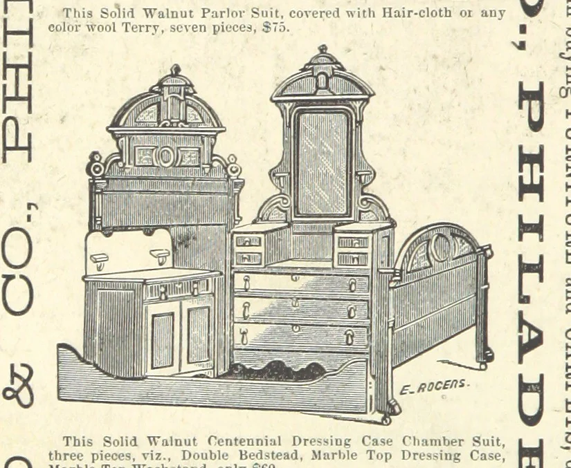 An illustration from 1776 American Enterprise. 1876. Burley's United States Centennial Gazetteer and Guide 1876 ... C. H. Kidder, editor, etc, 1876, leaf 2