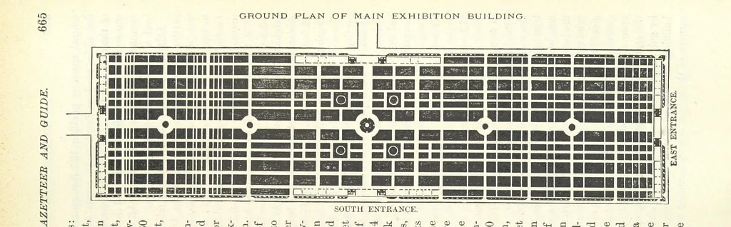 An illustration from 1776 American Enterprise. 1876. Burley's United States Centennial Gazetteer and Guide 1876 ... C. H. Kidder, editor, etc, 1876, leaf 663