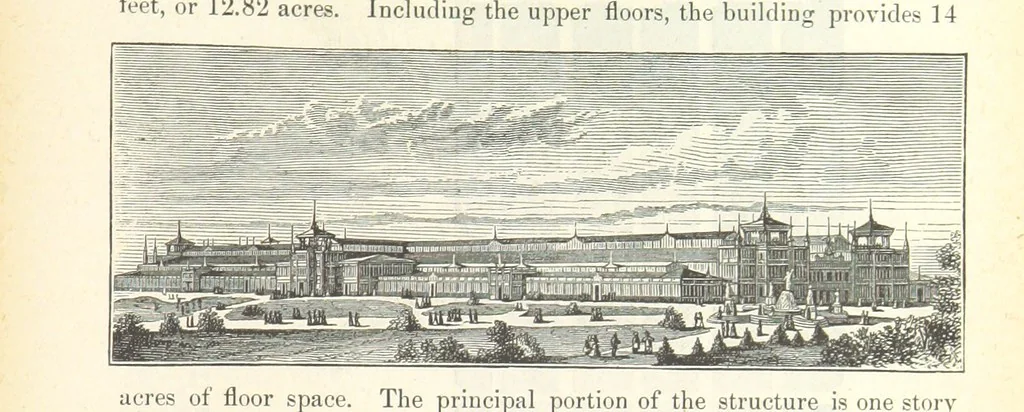 An illustration from 1776 American Enterprise. 1876. Burley's United States Centennial Gazetteer and Guide 1876 ... C. H. Kidder, editor, etc, 1876, leaf 669