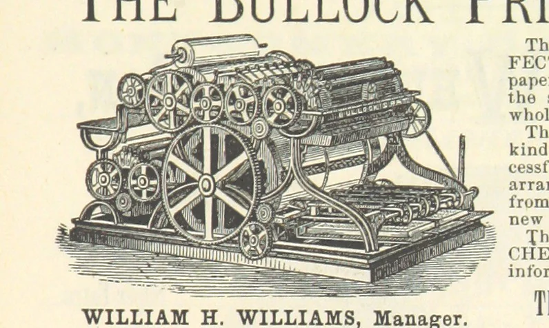 An illustration from 1776 American Enterprise. 1876. Burley's United States Centennial Gazetteer and Guide 1876 ... C. H. Kidder, editor, etc, 1876, leaf 713