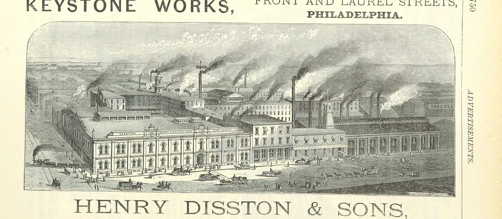 An illustration from 1776 American Enterprise. 1876. Burley's United States Centennial Gazetteer and Guide 1876 ... C. H. Kidder, editor, etc, 1876, leaf 748