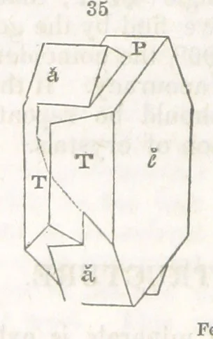 An illustration from A System of Mineralogy, comprising the most recent discoveries ... Third edition, rewritten, rearranged and enlarged, 1850, leaf 108