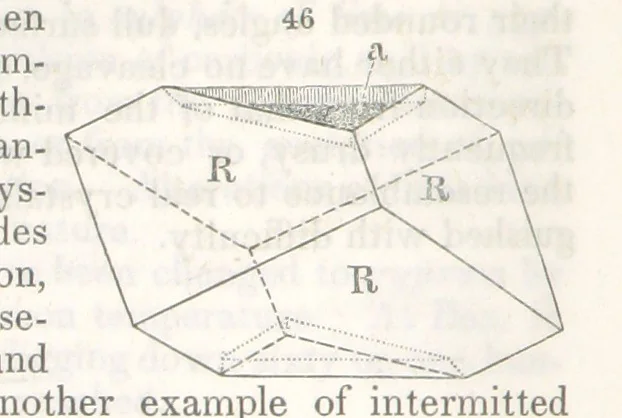 An illustration from A System of Mineralogy, comprising the most recent discoveries ... Third edition, rewritten, rearranged and enlarged, 1850, leaf 120