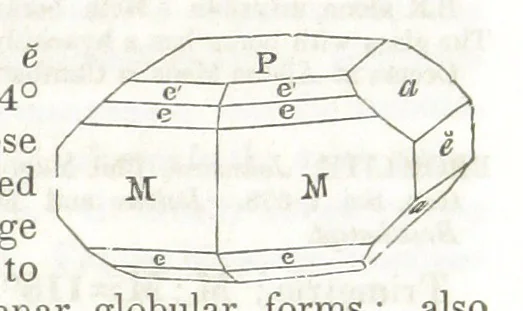 An illustration from A System of Mineralogy, comprising the most recent discoveries ... Third edition, rewritten, rearranged and enlarged, 1850, leaf 213