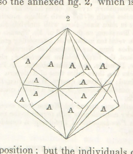 An illustration from A System of Mineralogy, comprising the most recent discoveries ... Third edition, rewritten, rearranged and enlarged, 1850, leaf 232