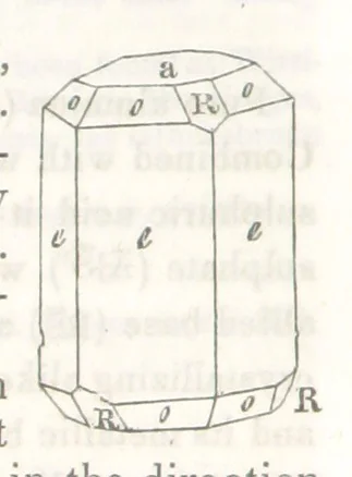 An illustration from A System of Mineralogy, comprising the most recent discoveries ... Third edition, rewritten, rearranged and enlarged, 1850, leaf 238