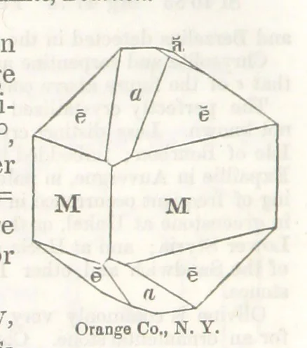 An illustration from A System of Mineralogy, comprising the most recent discoveries ... Third edition, rewritten, rearranged and enlarged, 1850, leaf 296