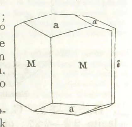 An illustration from A System of Mineralogy, comprising the most recent discoveries ... Third edition, rewritten, rearranged and enlarged, 1850, leaf 315