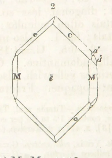 An illustration from A System of Mineralogy, comprising the most recent discoveries ... Third edition, rewritten, rearranged and enlarged, 1850, leaf 404