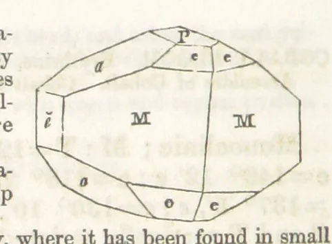 An illustration from A System of Mineralogy, comprising the most recent discoveries ... Third edition, rewritten, rearranged and enlarged, 1850, leaf 494