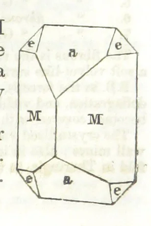 An illustration from A System of Mineralogy, comprising the most recent discoveries ... Third edition, rewritten, rearranged and enlarged, 1850, leaf 541