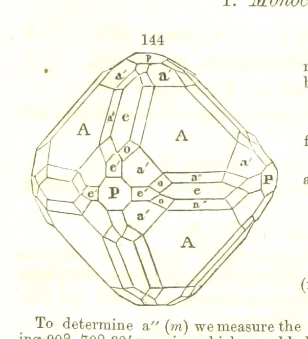 An illustration from A System of Mineralogy, comprising the most recent discoveries ... Fourth edition, rewritten, rearranged, and enlarged, 1854, leaf 100