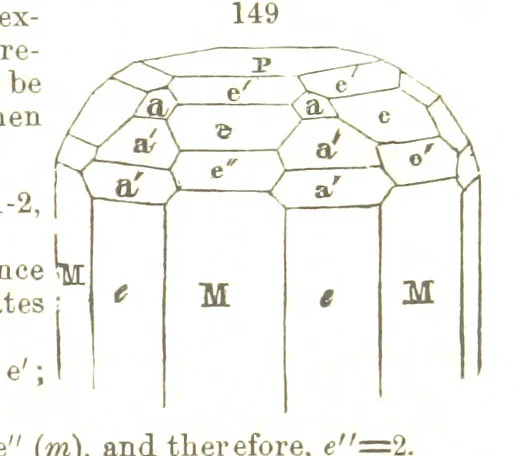 An illustration from A System of Mineralogy, comprising the most recent discoveries ... Fourth edition, rewritten, rearranged, and enlarged, 1854, leaf 103