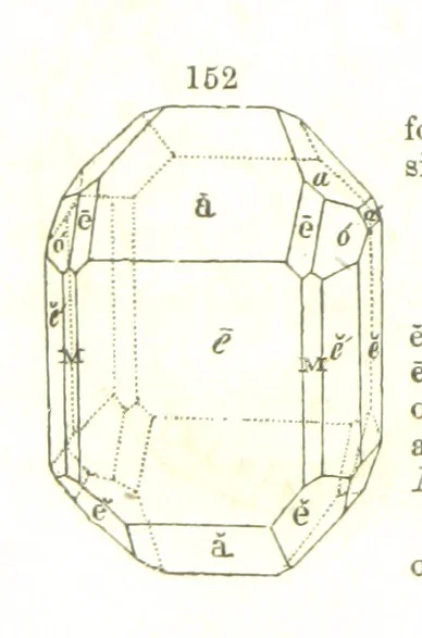 An illustration from A System of Mineralogy, comprising the most recent discoveries ... Fourth edition, rewritten, rearranged, and enlarged, 1854, leaf 104