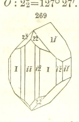 An illustration from A System of Mineralogy, comprising the most recent discoveries ... Fourth edition, rewritten, rearranged, and enlarged, 1854, leaf 360