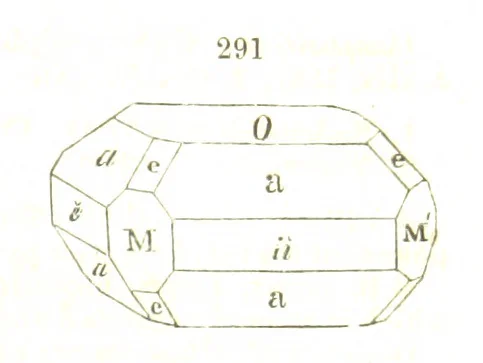 An illustration from A System of Mineralogy, comprising the most recent discoveries ... Fourth edition, rewritten, rearranged, and enlarged, 1854, leaf 393