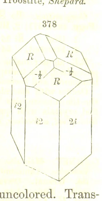 An illustration from A System of Mineralogy, comprising the most recent discoveries ... Fourth edition, rewritten, rearranged, and enlarged, 1854, leaf 517