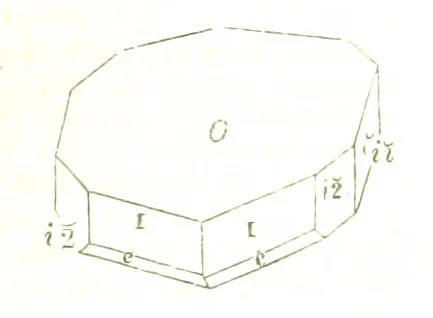 An illustration from A System of Mineralogy, comprising the most recent discoveries ... Fourth edition, rewritten, rearranged, and enlarged, 1854, leaf 549