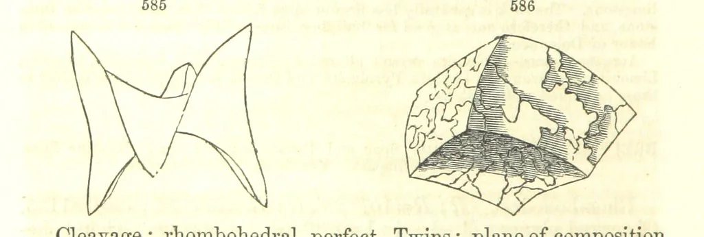 An illustration from A System of Mineralogy, comprising the most recent discoveries ... Fourth edition, rewritten, rearranged, and enlarged, 1854, leaf 772