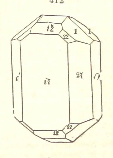 An illustration from A System of Mineralogy. Descriptive Mineralogy ... By J. D. Dana ... aided by George Jarvis Brush ... Fifth edition. Rewritten and enlarged, etc, 1868, leaf 521