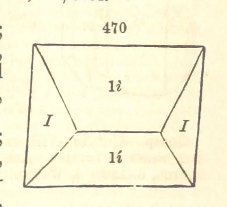 An illustration from A System of Mineralogy. Descriptive Mineralogy ... By J. D. Dana ... aided by George Jarvis Brush ... Fifth edition. Rewritten and enlarged, etc, 1868, leaf 623