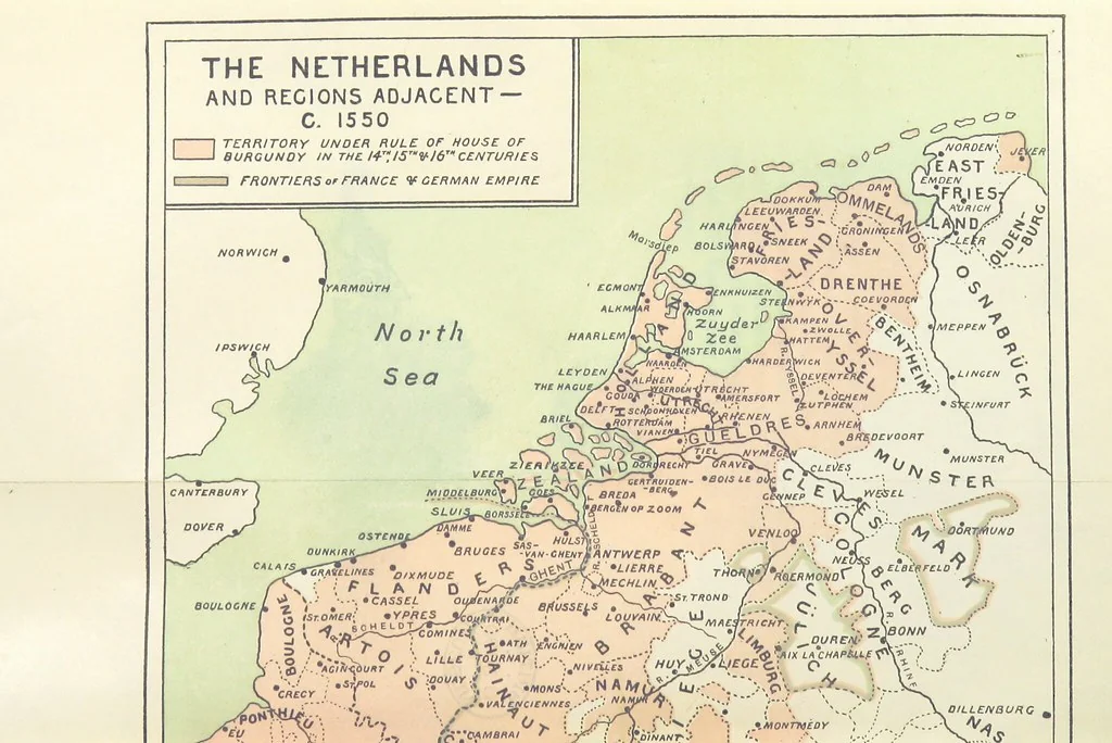 An illustration from History of the People of the Netherlands ... Translated by O. A. Bierstadt and Ruth Putnam, 1898, leaf 426