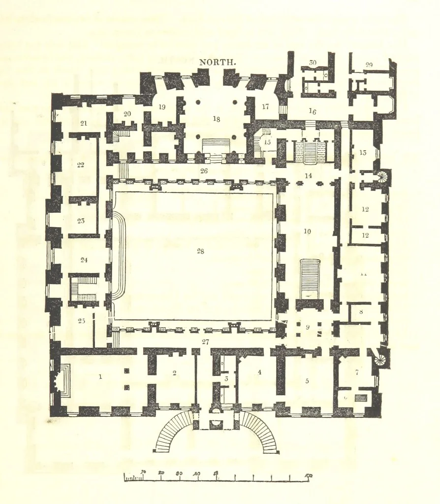 An illustration from The History and Gazetteer of the County of Derby: drawn up from actual observation, and the best authorities; containing a variety of geological, mineralogical, commercial and statistical information. Illustrated by a map of the county, and numerous copper-plate and wood engravings by the first artists. The materials collected by the publisher, S. Glover. Edited by Thomas Noble, 1831, leaf 295