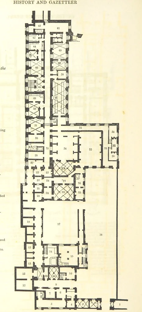 An illustration from The History and Gazetteer of the County of Derby: drawn up from actual observation, and the best authorities; containing a variety of geological, mineralogical, commercial and statistical information. Illustrated by a map of the county, and numerous copper-plate and wood engravings by the first artists. The materials collected by the publisher, S. Glover. Edited by Thomas Noble, 1831, leaf 298