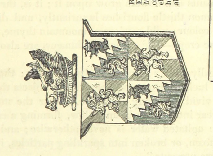 An illustration from The History and Gazetteer of the County of Derby: drawn up from actual observation, and the best authorities; containing a variety of geological, mineralogical, commercial and statistical information. Illustrated by a map of the county, and numerous copper-plate and wood engravings by the first artists. The materials collected by the publisher, S. Glover. Edited by Thomas Noble, 1831, leaf 35