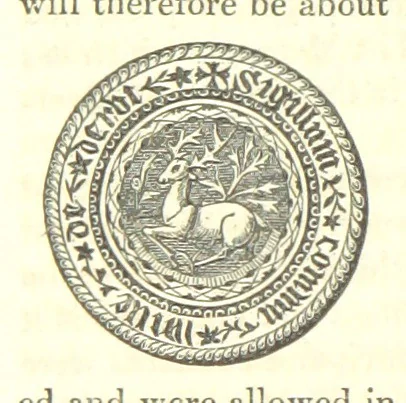 An illustration from The History and Gazetteer of the County of Derby: drawn up from actual observation, and the best authorities; containing a variety of geological, mineralogical, commercial and statistical information. Illustrated by a map of the county, and numerous copper-plate and wood engravings by the first artists. The materials collected by the publisher, S. Glover. Edited by Thomas Noble, 1831, leaf 488
