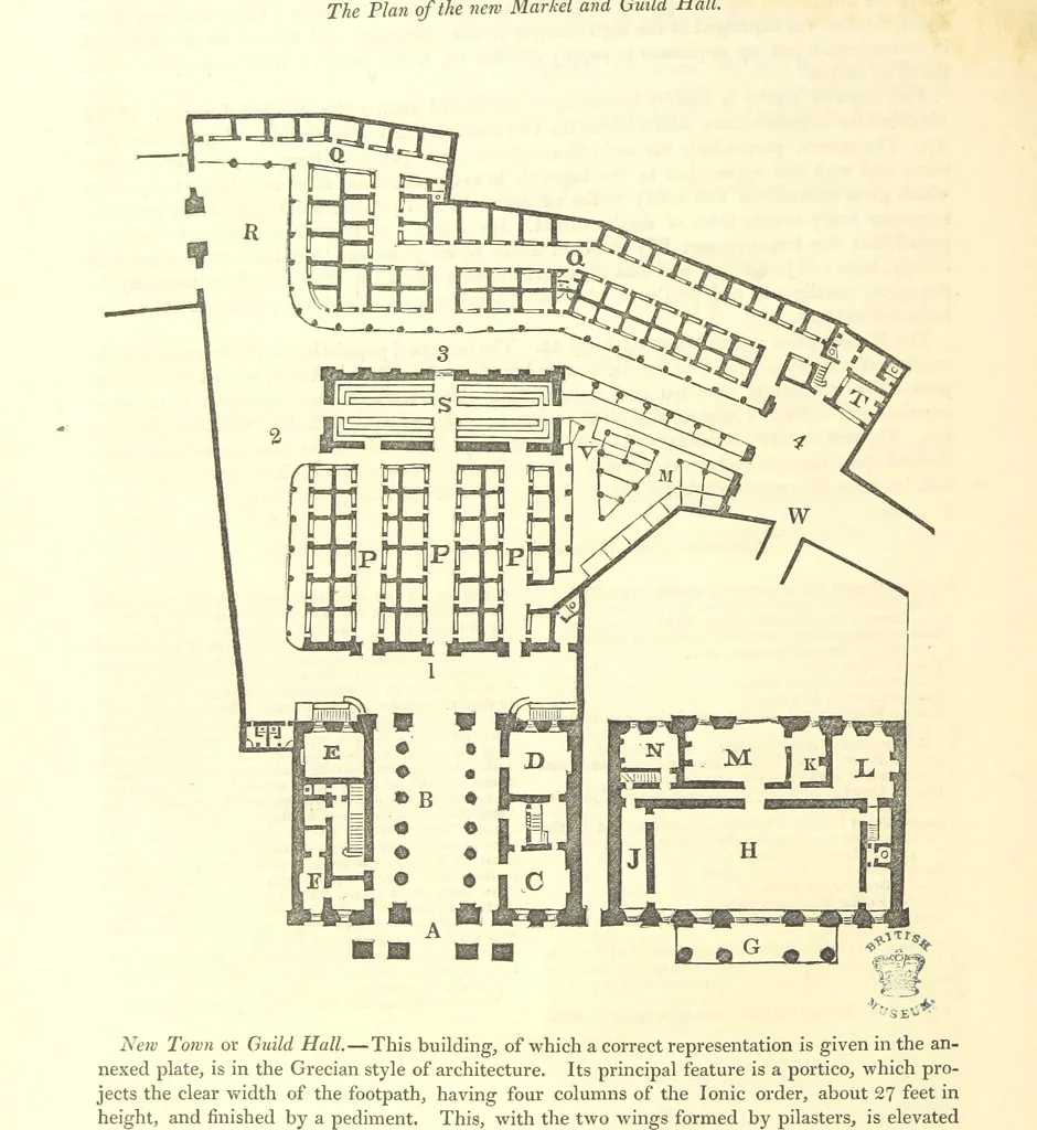 An illustration from The History and Gazetteer of the County of Derby: drawn up from actual observation, and the best authorities; containing a variety of geological, mineralogical, commercial and statistical information. Illustrated by a map of the county, and numerous copper-plate and wood engravings by the first artists. The materials collected by the publisher, S. Glover. Edited by Thomas Noble, 1831, leaf 496