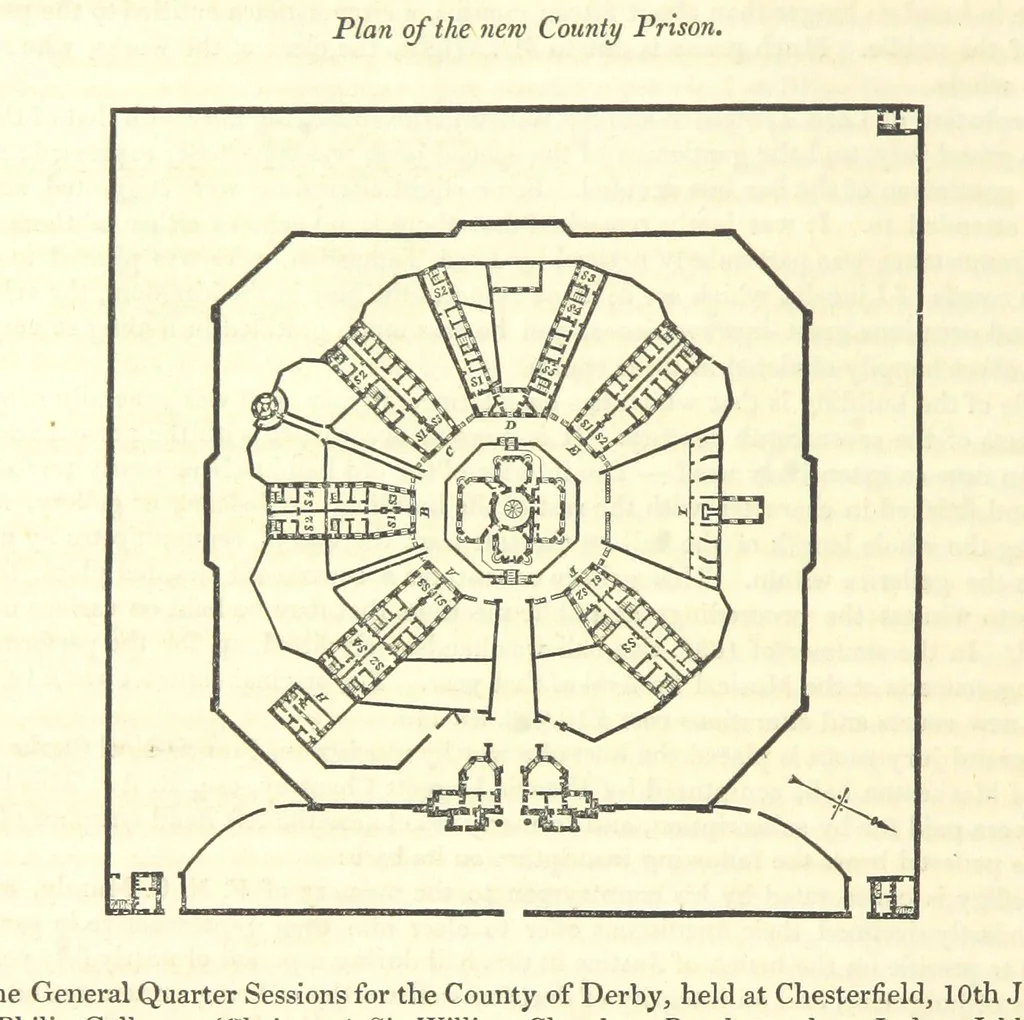 An illustration from The History and Gazetteer of the County of Derby: drawn up from actual observation, and the best authorities; containing a variety of geological, mineralogical, commercial and statistical information. Illustrated by a map of the county, and numerous copper-plate and wood engravings by the first artists. The materials collected by the publisher, S. Glover. Edited by Thomas Noble, 1831, leaf 506