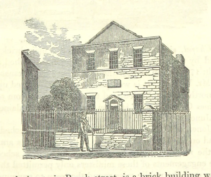 An illustration from The History and Gazetteer of the County of Derby: drawn up from actual observation, and the best authorities; containing a variety of geological, mineralogical, commercial and statistical information. Illustrated by a map of the county, and numerous copper-plate and wood engravings by the first artists. The materials collected by the publisher, S. Glover. Edited by Thomas Noble, 1831, leaf 561