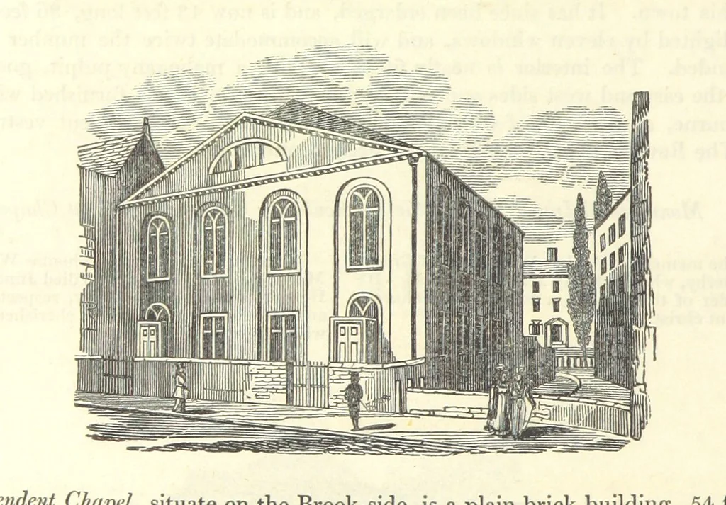 An illustration from The History and Gazetteer of the County of Derby: drawn up from actual observation, and the best authorities; containing a variety of geological, mineralogical, commercial and statistical information. Illustrated by a map of the county, and numerous copper-plate and wood engravings by the first artists. The materials collected by the publisher, S. Glover. Edited by Thomas Noble, 1831, leaf 562